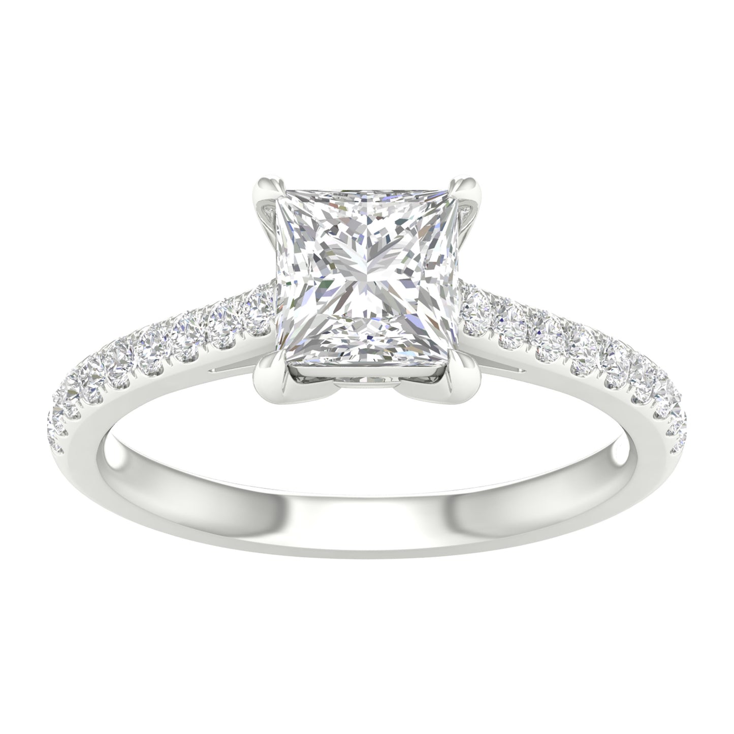 14K 1.75CT Certified Lab Grown Diamond Ring ( IGI Certified )
