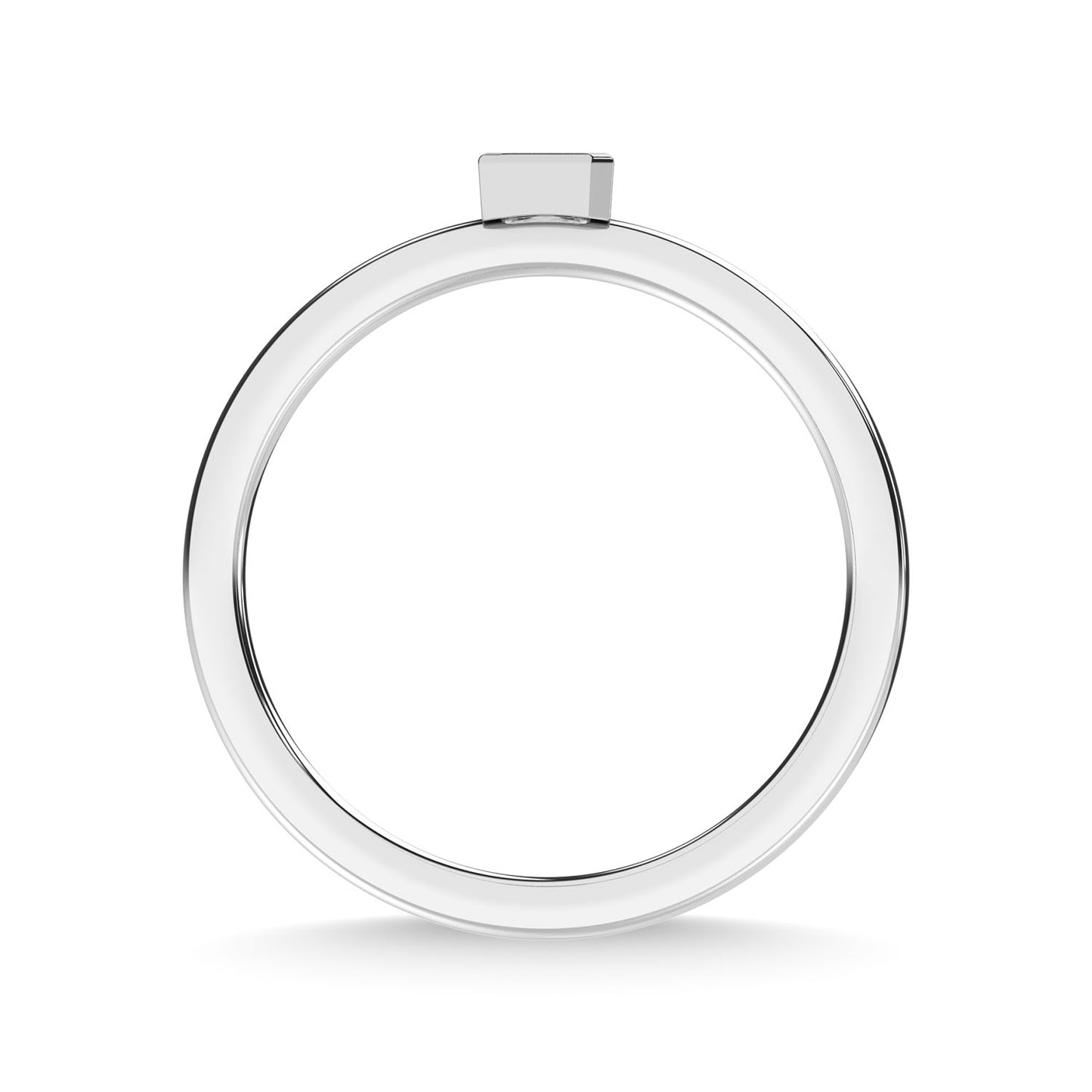 14K White Gold Diamond 1/10 Ct.Tw. Anniversary Ring