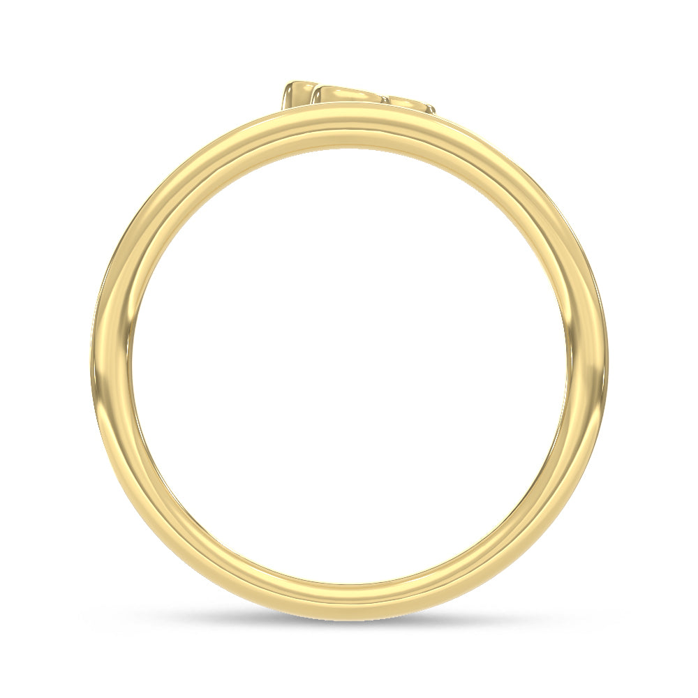 14K Yellow Gold Lab Grown Diamond 7/8 Ct.Tw. Fashion Ring