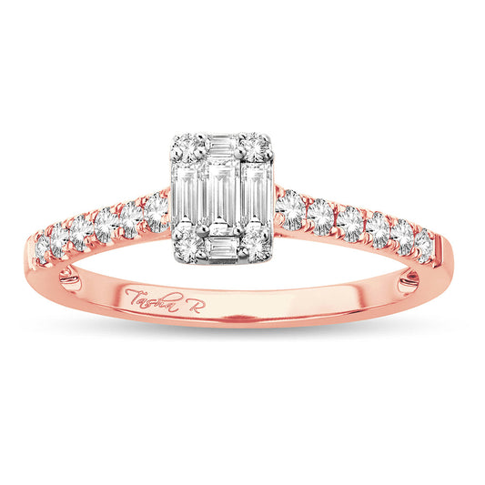 14k 0.42Ct Engagement Ring