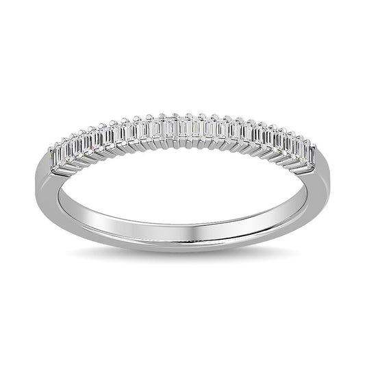 Diamond 1/2 Ct.tw Anniversary Band in 14K White Gold
