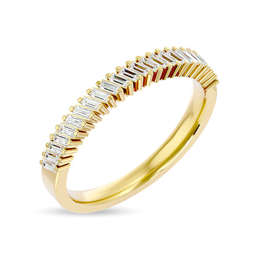 Diamond Ladies Band 1/4 Ct.tw in 14K Yellow Gold