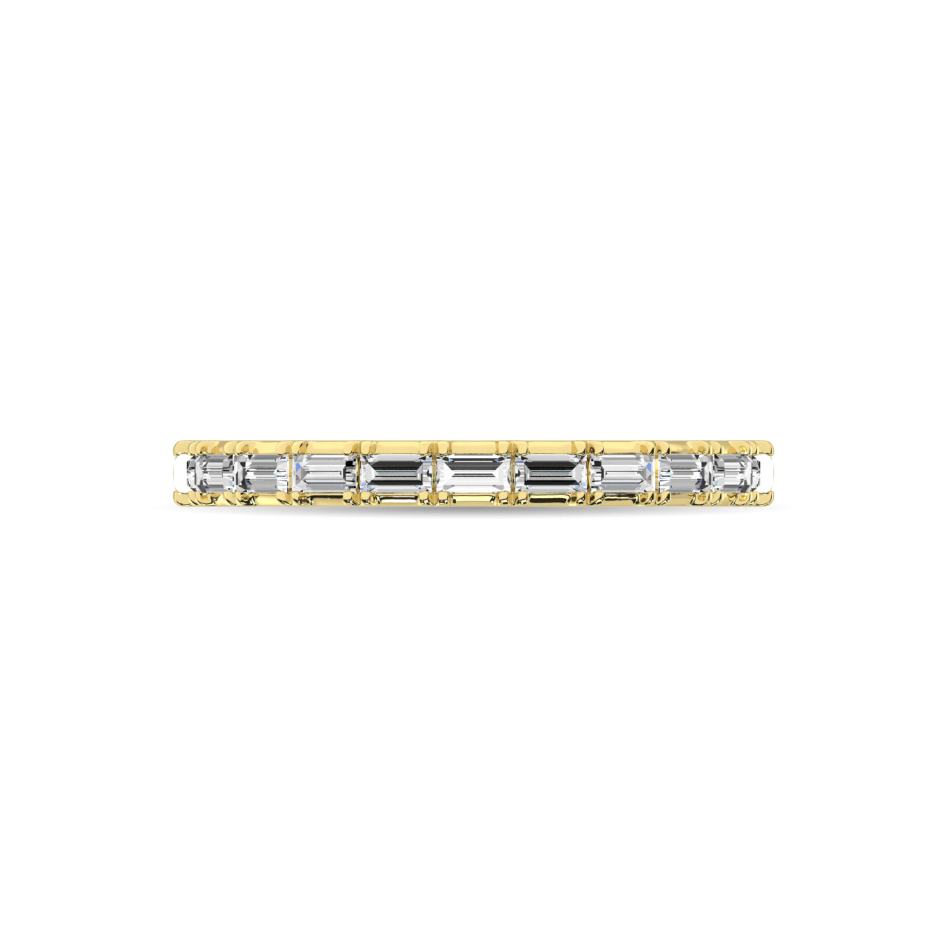 Diamond Anniversary Ring 1/10 Ct.tw in 14K Yellow Gold
