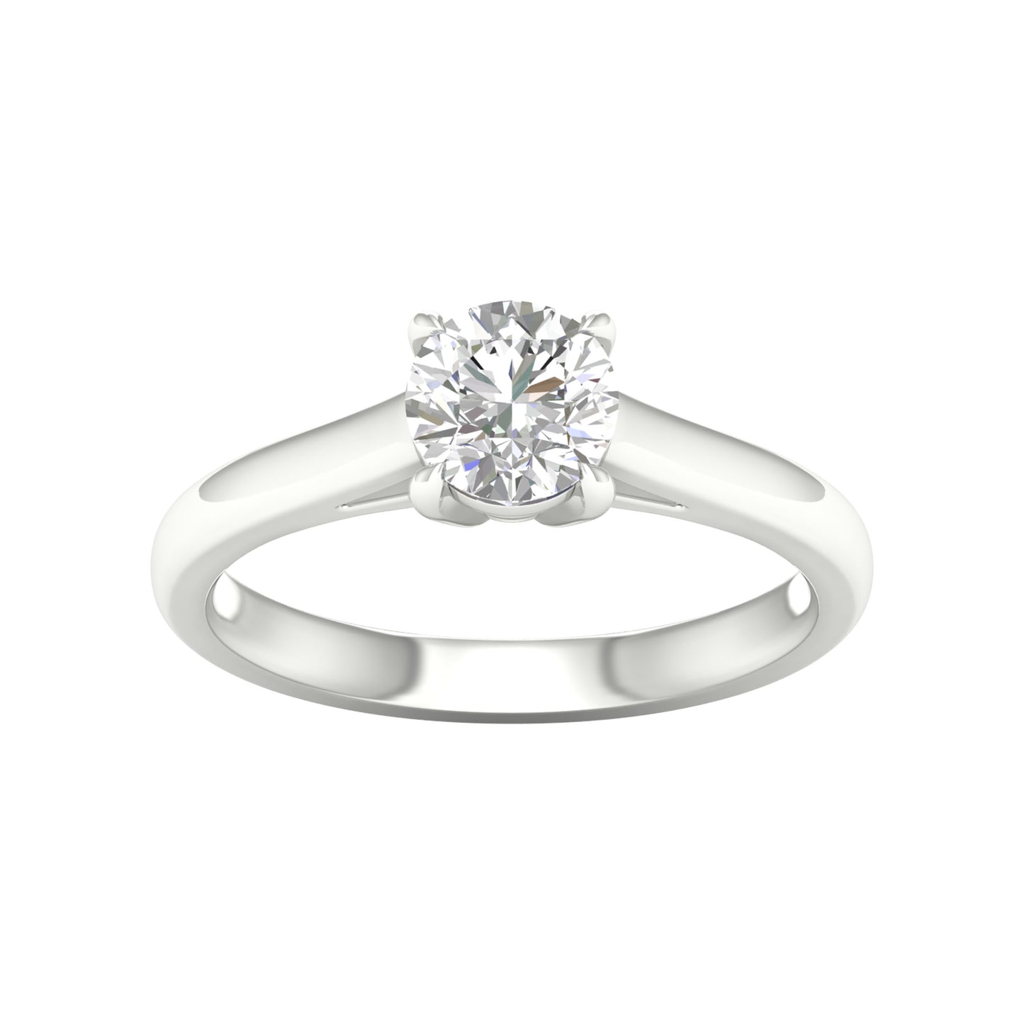 14K  1.00ct Certified Lab Grown Diamond Ring ( IGI Certified )