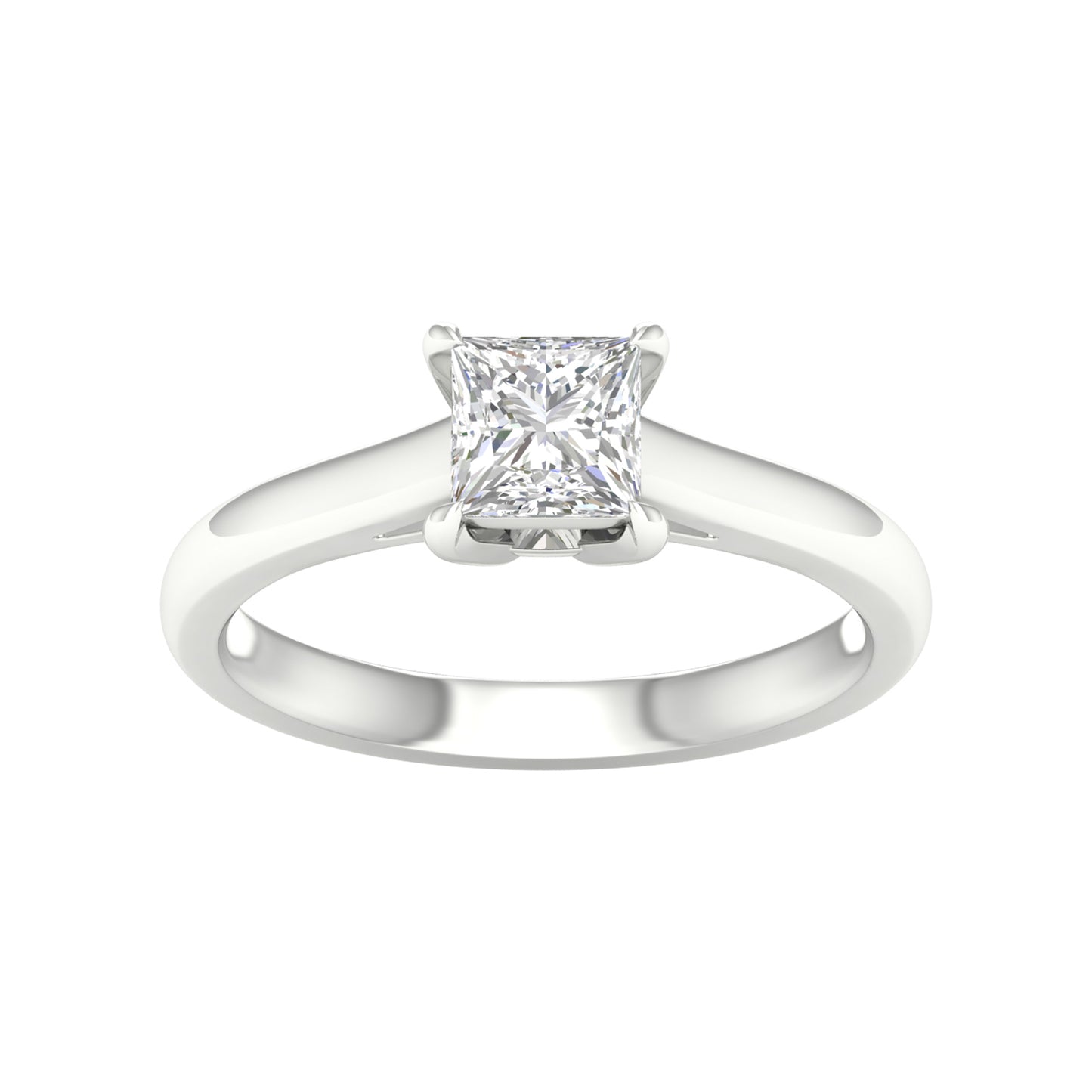14K 1.50CT Certified Lab Grown Diamond Ring ( IGI Certified )