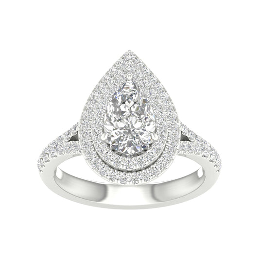 14K 2.00CT Certified Lab Grown Diamond Ring ( IGI Certified )