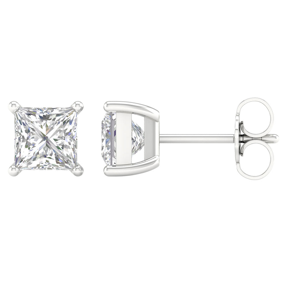 14K 1.00CT Certified Lab Grown Diamond Earrings