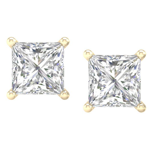 14K 0.50ct Certified Lab GrownStud Earrings