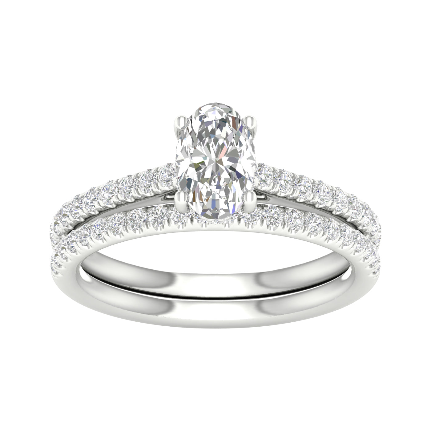 14K 1.50CT Lab Grown Diamond Bridal