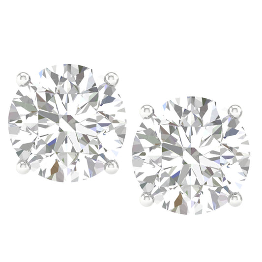14K 0.75CT Certified Lab Grown Diamond Earring