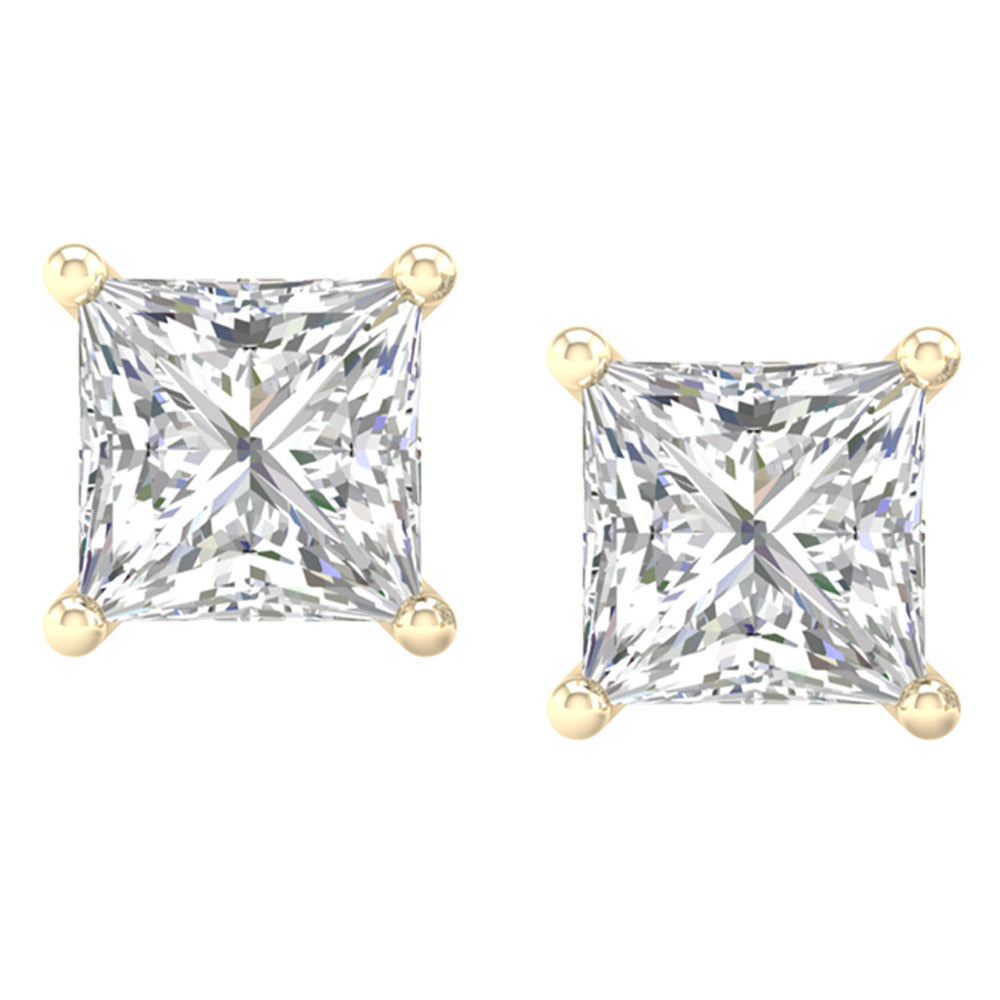 14K 1.00CT Certified Lab Grown Diamond Earrings