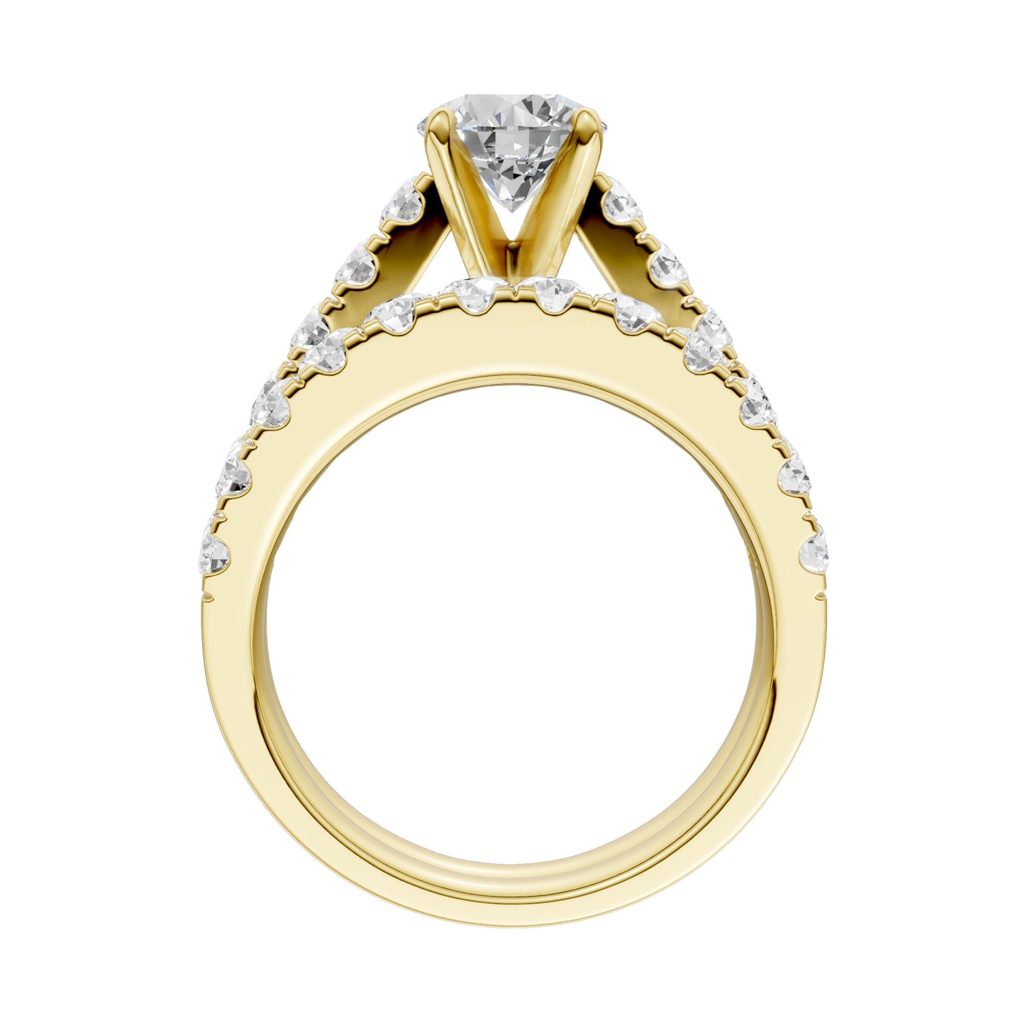 14K 2.40CT Lab Grown Diamond Bridal