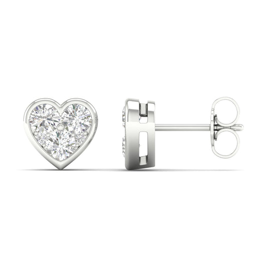 14K 1.00CT Lab Diamond Earring
