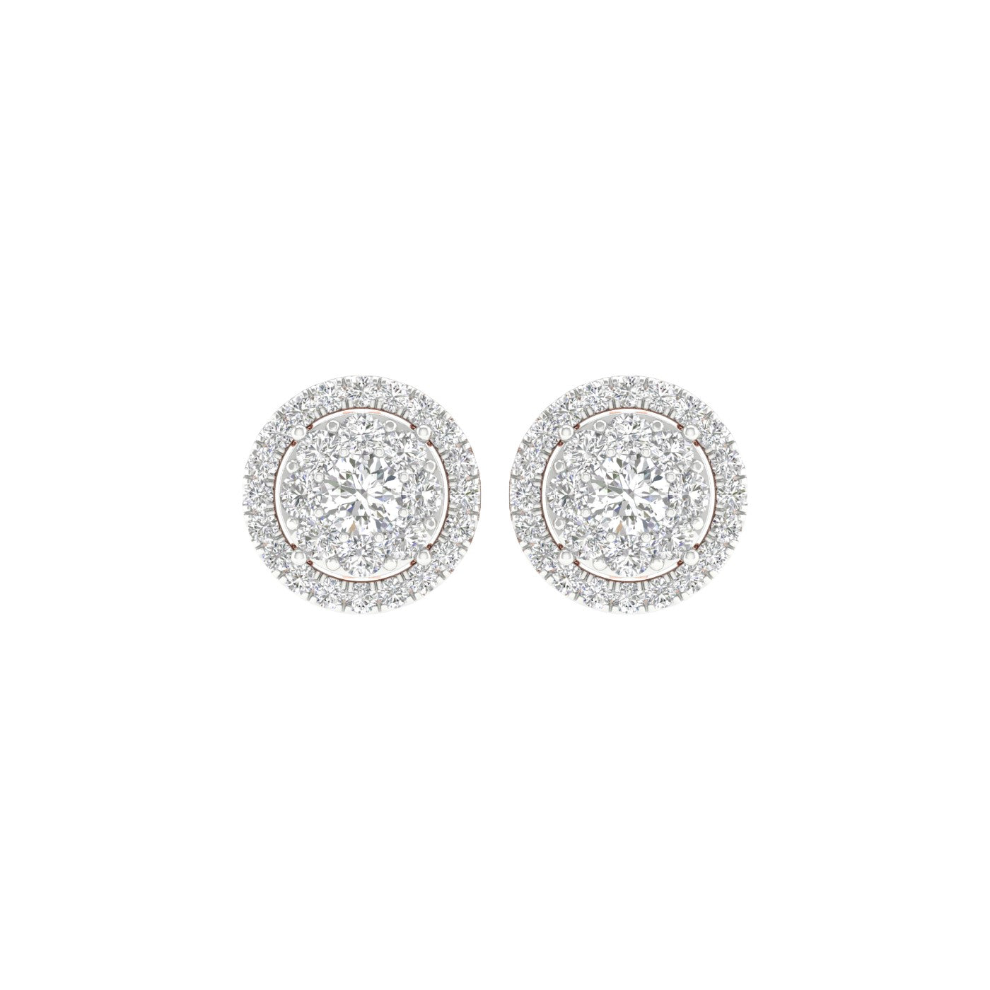 14K 1.00CT Lab Grown Earrings