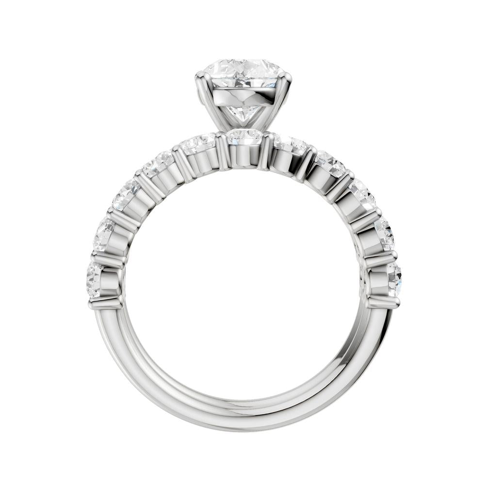 14K 4.00CT Diamond Bridal Set