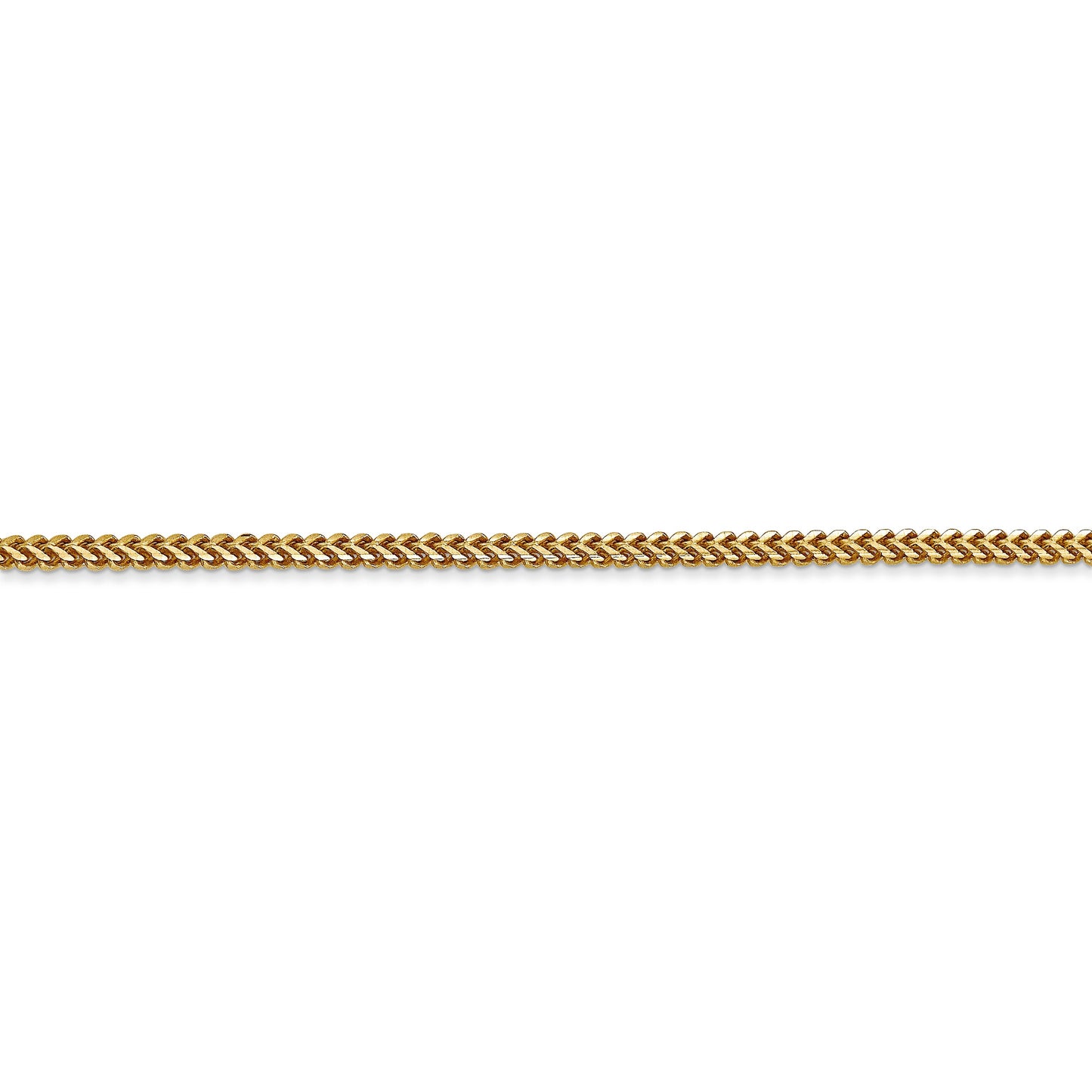14k 1.5mm Franco Chain
