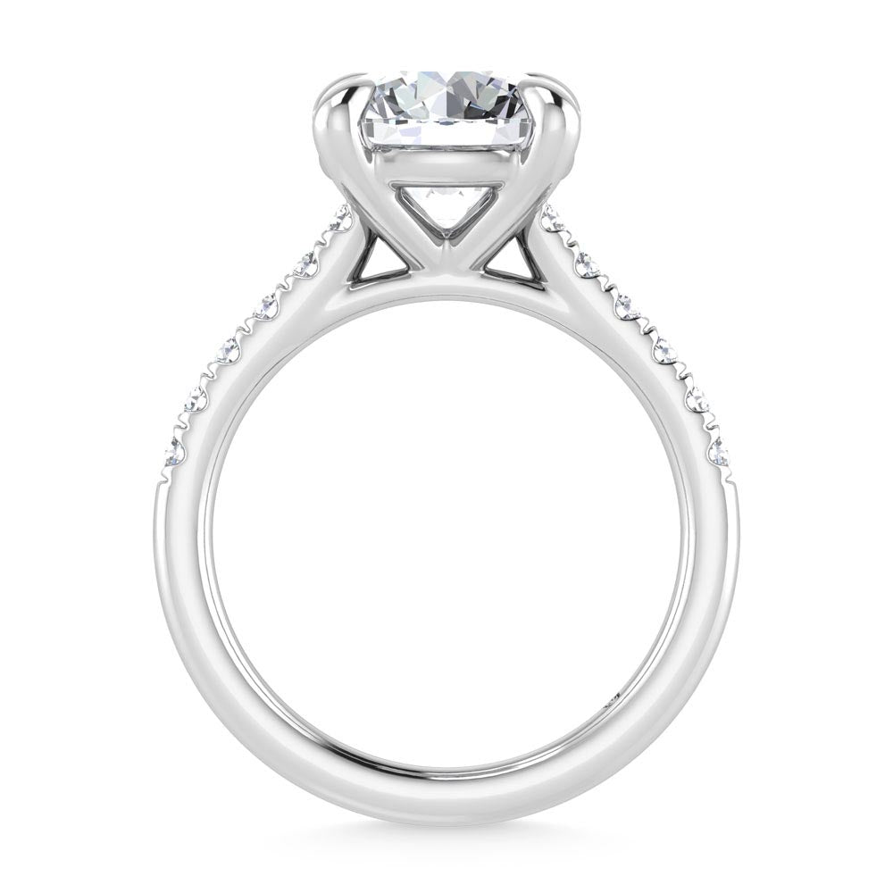 14K White Gold Labgrown Diamond 2 1/3 Ct.Tw. Engagement Ring