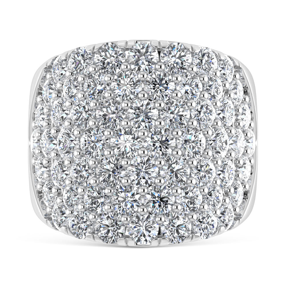 14K White Gold 6 Ct.Tw. Labgrown Diamond Fashion Ring